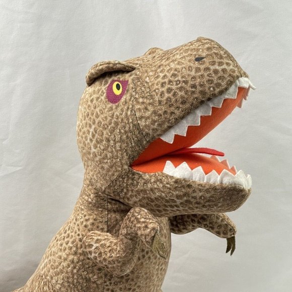 Universal Studios Jurassic World Dominion Raging T-Rex Pillow Buddy Plush 22" - Picture 2 of 13